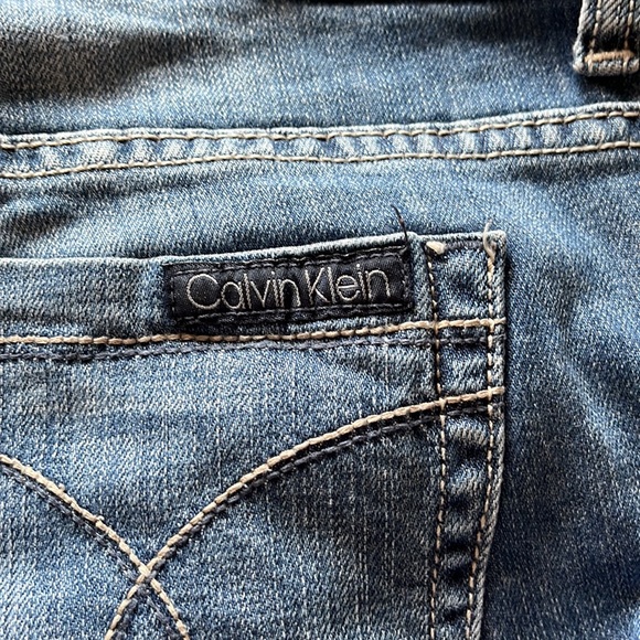 Calvin Klein Vintage Petite Straight Leg Jeans Sz 8P - Picture 7 of 7
